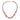 Red Coral Shellfire Necklace