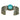Ranch 410 handcrafted sterling silver cuff bracelet featuring a turquoise cabochon with rope-twist bezel and sunbursts.